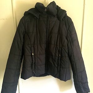 Women’s puffer jacket w hood